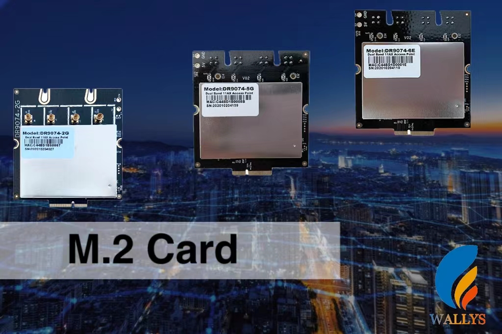 M.2 Network Card QCN9074 QCN9024 Chipset 2.4G 5G 6E WIFI6 |Wallys