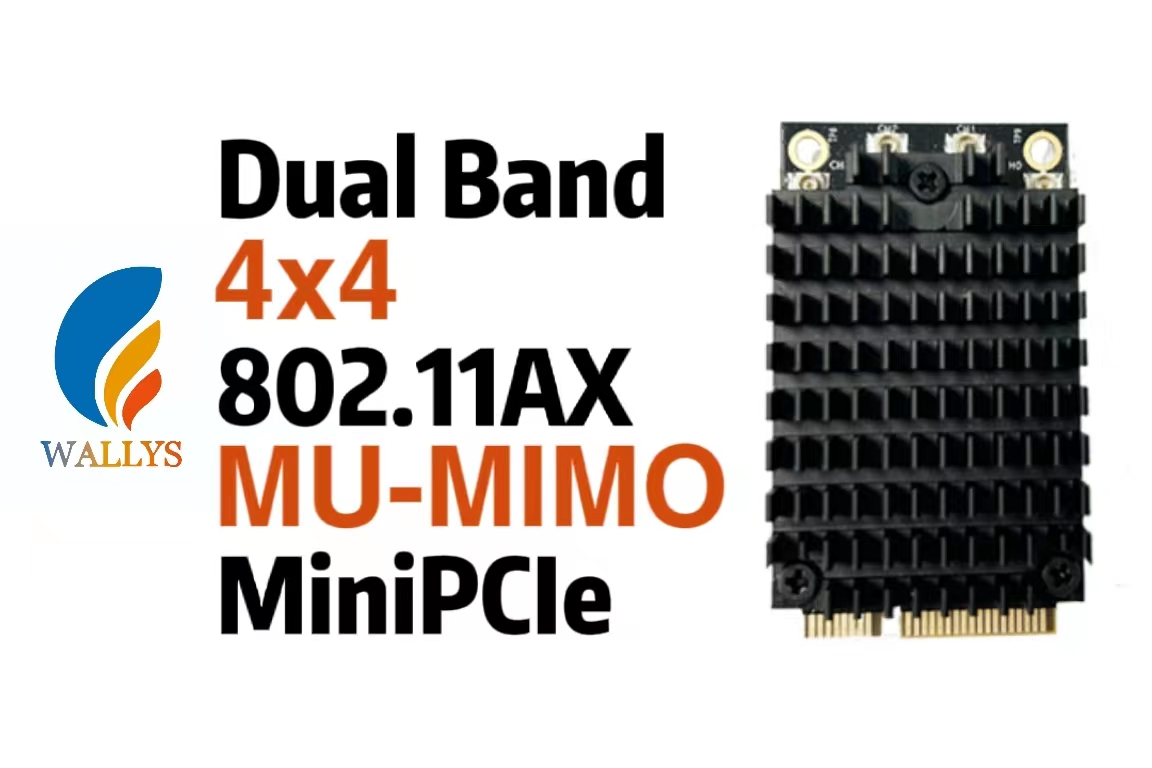 QCN9074/QCN9024 WiFi6E 4×4 MU-MIMO Dual-Band WiFi Module MiniPCIe|DR9074E
