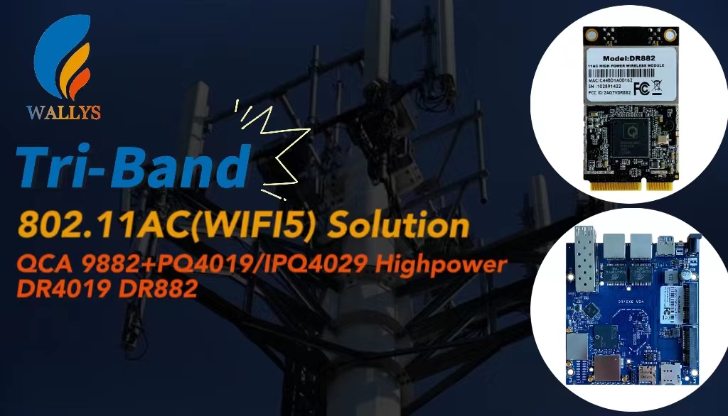 Unlocking the Power of Tri-Band Wi-Fi with QCA9882, IPQ4019, and IPQ4029