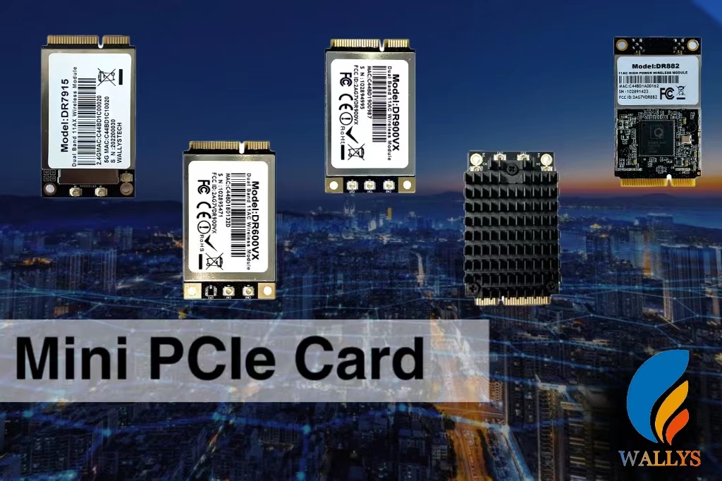 MINI PCIE cards MT7915 QCA9882 QCA9880 QCN9074 QCN9024 Chipset|Wallys