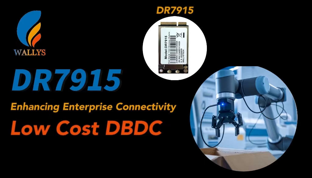DR7915|WIFI6 MiniPCIe Module 2T2R 2×2.4GHz 2x5GHz MT7915 support OpenWRT