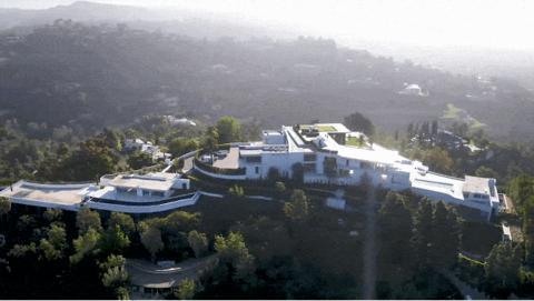 美国加利福尼亚州洛杉矶贝莱尔一处最贵豪宅面临法拍