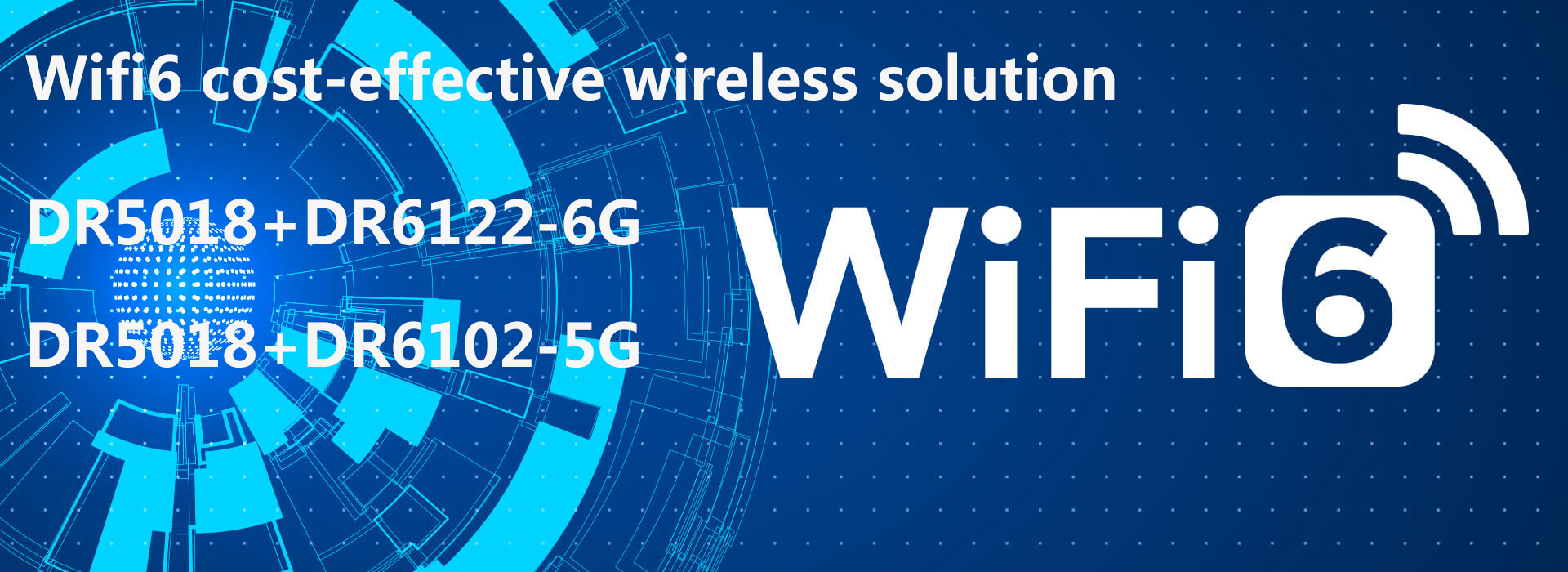 Wifi6 wireless solution|IPQ5018+QCN6122+QCN6102 support 2.4G/5G/6E