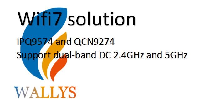 Wifi7/IPQ9574+QCN9274 Wireless solution/high-speed  rates of up to 1733Mbps