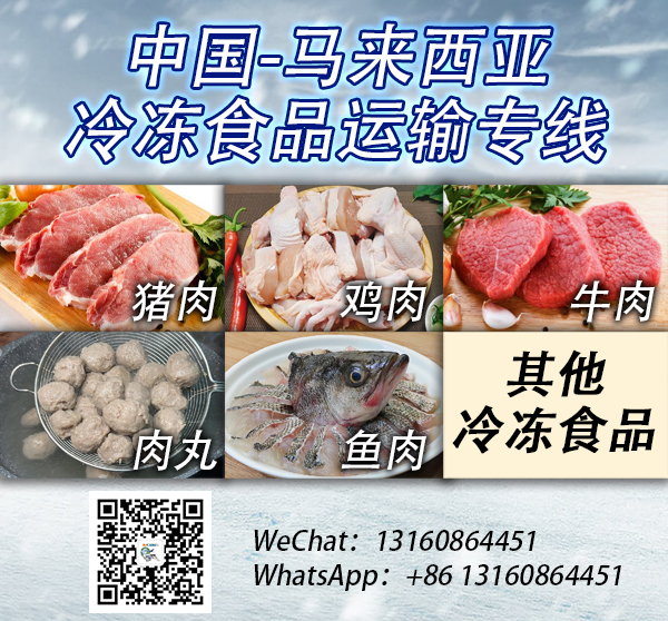 海鲜鱼肉到新加坡和马来西亚全程冷链-18度