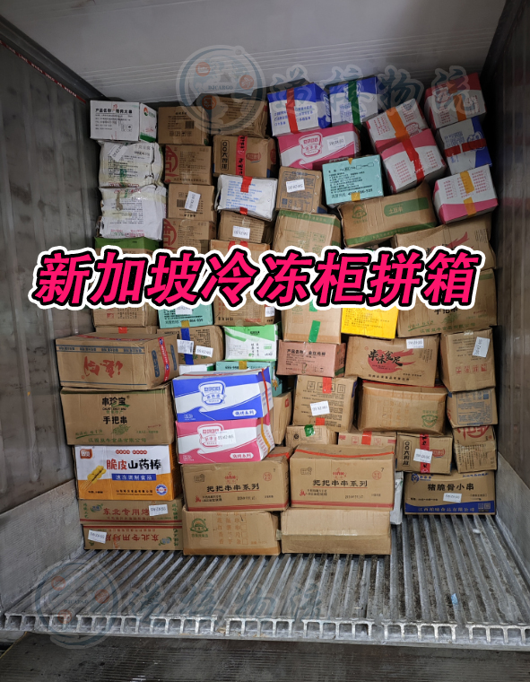 【新加坡冷链】广州发预制菜拼箱到新加坡最快48小时到达